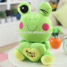 Venta caliente Funny Small Rana Doll Soft Toys Wholesale